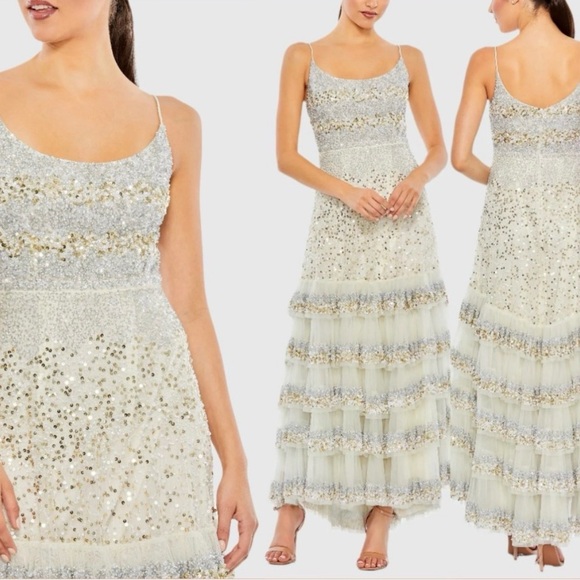 Mac Duggal Dresses & Skirts - MAC DUGGAL 10883
Iconic Scoop Neckline Floor-length Dress